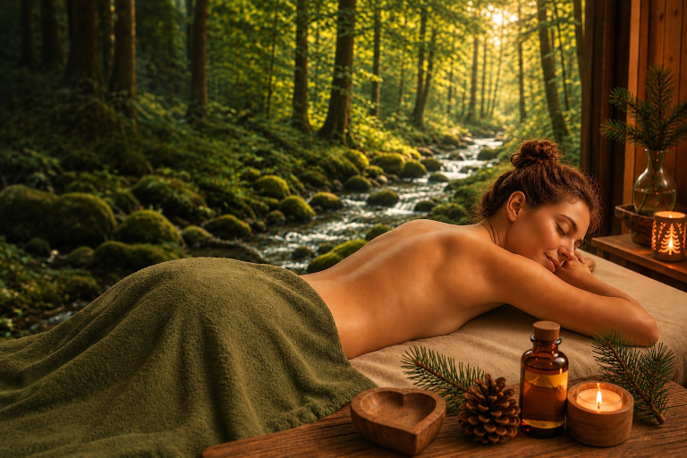 Zirbenduftmassage Waldesruh Königsmoos Waldesruh Massage