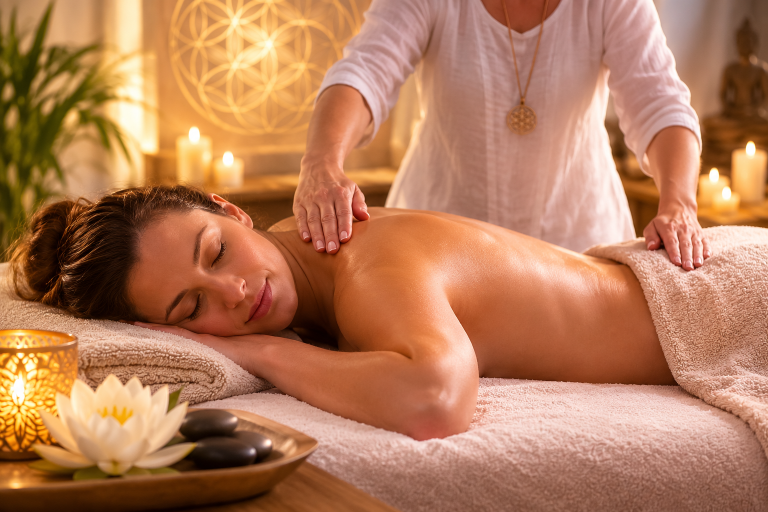Tibetisch-energetische Rückenmassage Tibetische Massage Königsmoos